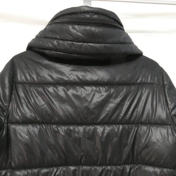 MUDO COLLECTION - Casual Look | size 39 | Black Puffer Jacket With High Collar - Picture 10 of 15